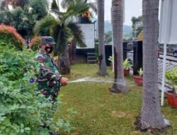 Kapten Inf Djafar Ajak Bersama Jaga Lingkungan