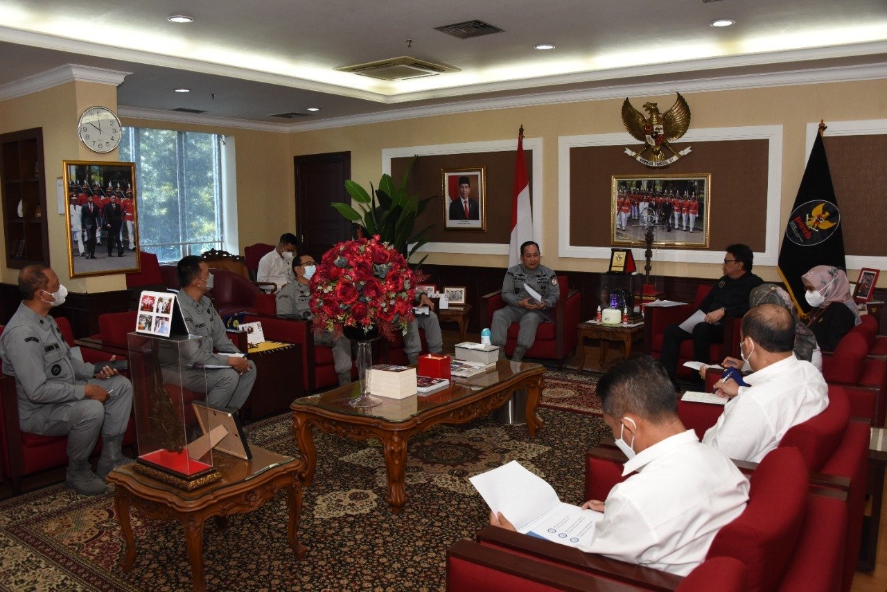 Kepala Bakamla Bahas Pengembangan Organisasi dengan Menteri PANRB
