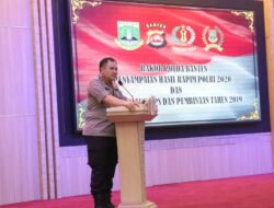 Polda Banten Rakor Kesiapan Pengamanan Jelang Pilkada 2020