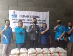 DPD KNPI Banten Bagikan Beras untuk Warga Terdampak Covid-19 Jelang Idul Fitri