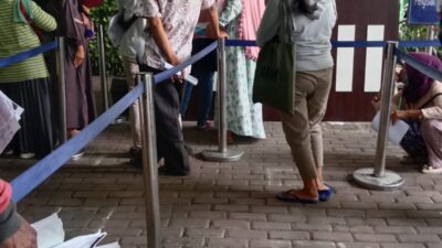Kantor BPJS Kesehatan Cabang Tigaraksa Langgar 5M