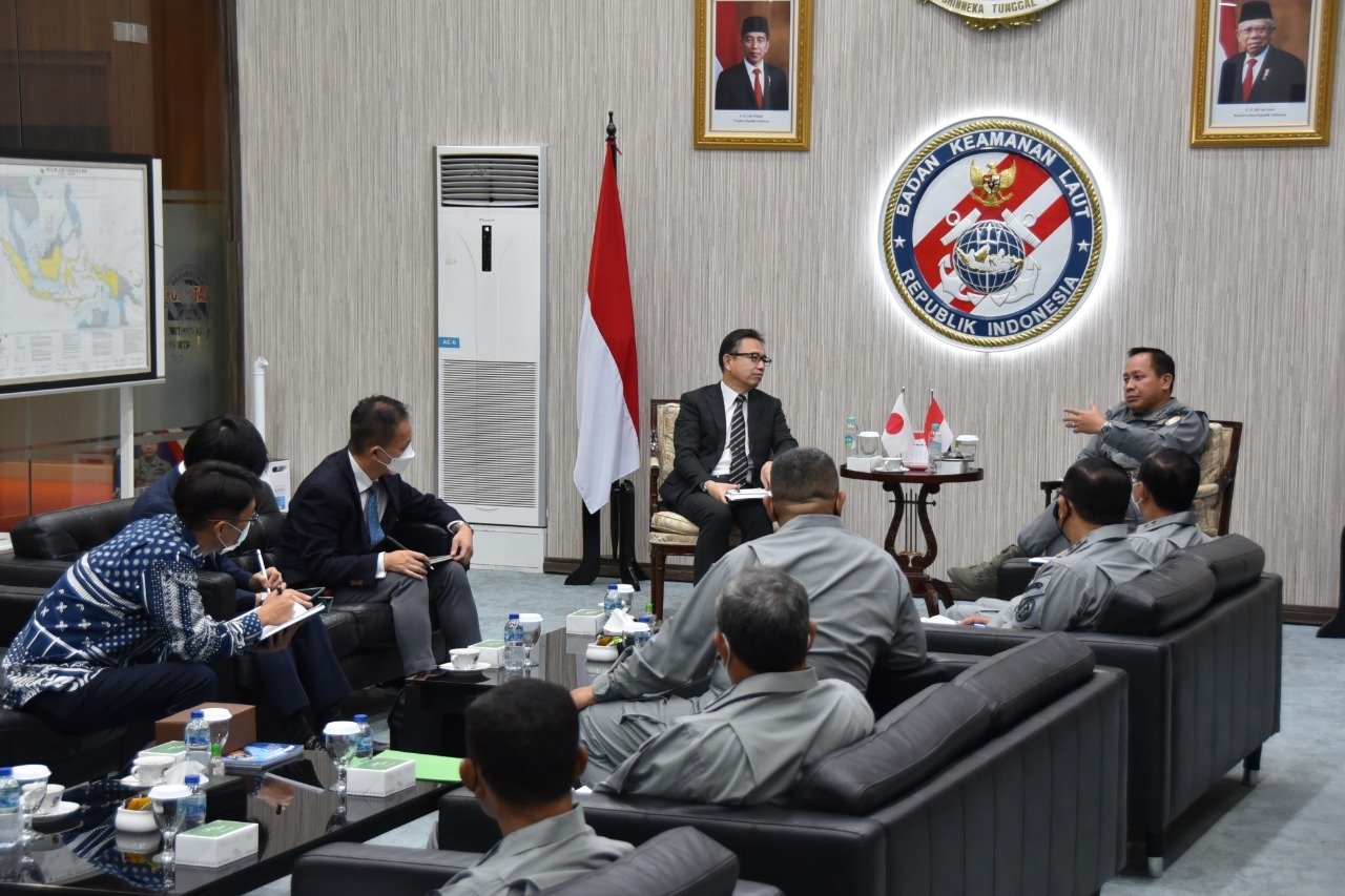 Bakamla RI Terima Delegasi Japan International Cooperation Agency JICA