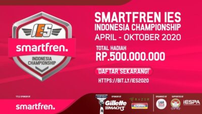 Smartfren IES Indonesia Championship: Kejuaraan Esports Antar Provinsi Secara Online