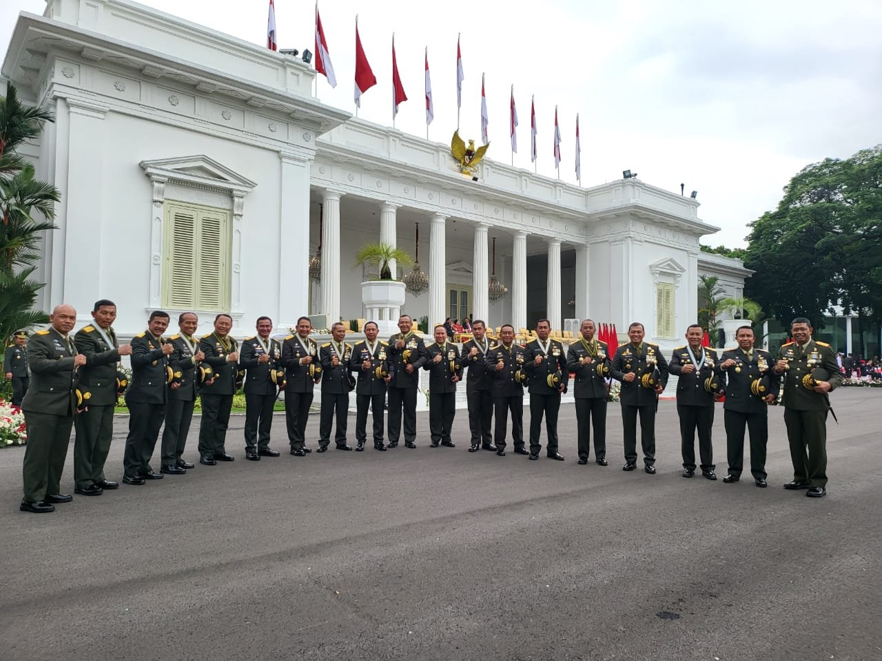 Kapusziad Hadir dalam Upacara HUT ke-77 TNI di Istana Merdeka