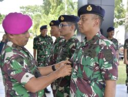 Danlantamal IX Serah Terima Dua Jabatan Strategis di Ambon
