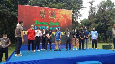 Komsos Kreatif Silaturahmi TNI AD dengan Media 2021 di Buperta