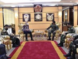 Berita Foto: Panglima TNI Terima Courtesy Call Dubes LBBP RI untuk Perancis