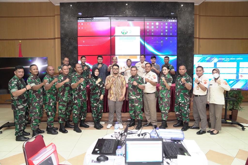 Puspen TNI Gelar Pelatihan Sistem Monitoring Infonet dan Media Center