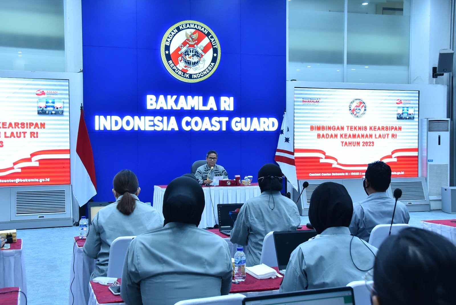 Bakamla RI Gelar Bimtek Kearsipan 2023