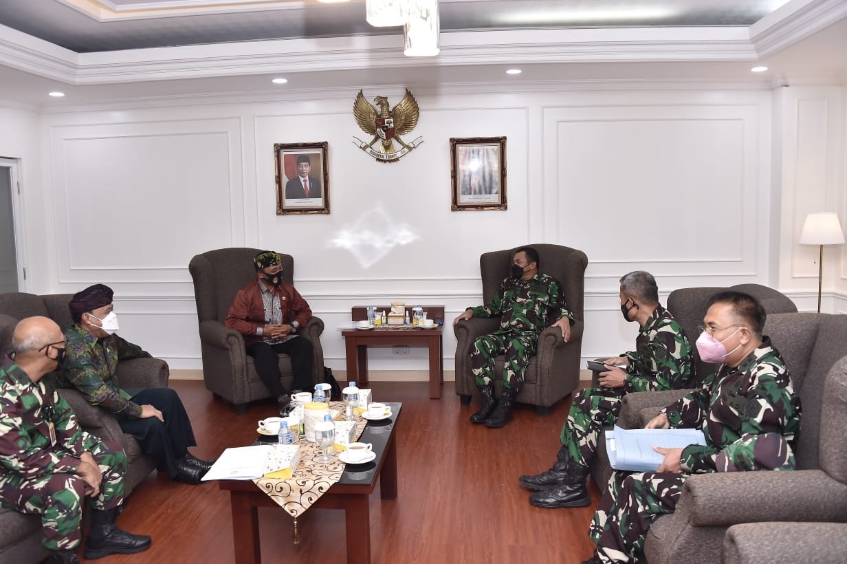 Kasum TNI Terima Audiensi Ketua Mahasabha PHDI 2021