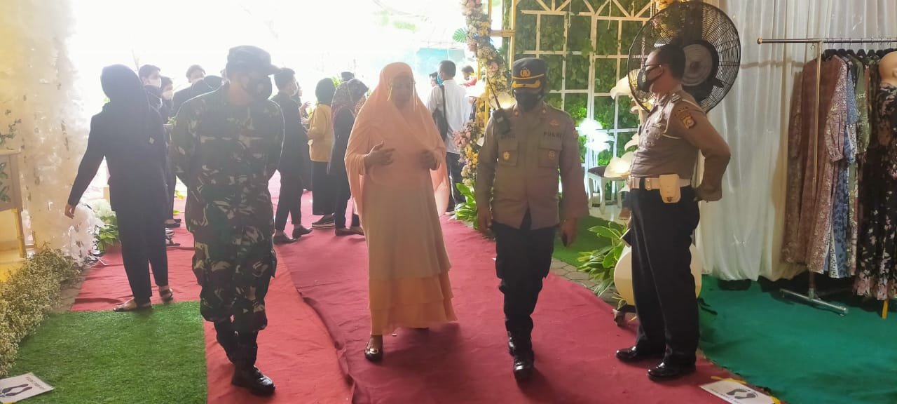 Polsek Cipocok Jaya Himbau Prokes Saat Pelantikan Pengurus CORIMBA