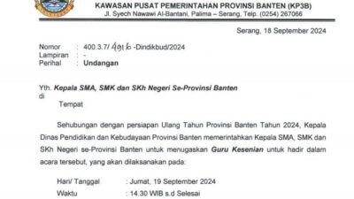 Ketua GMAKS Desak Kejati Banten Selidiki Penggunaan BOS untuk Tari Kolosal di SMAN