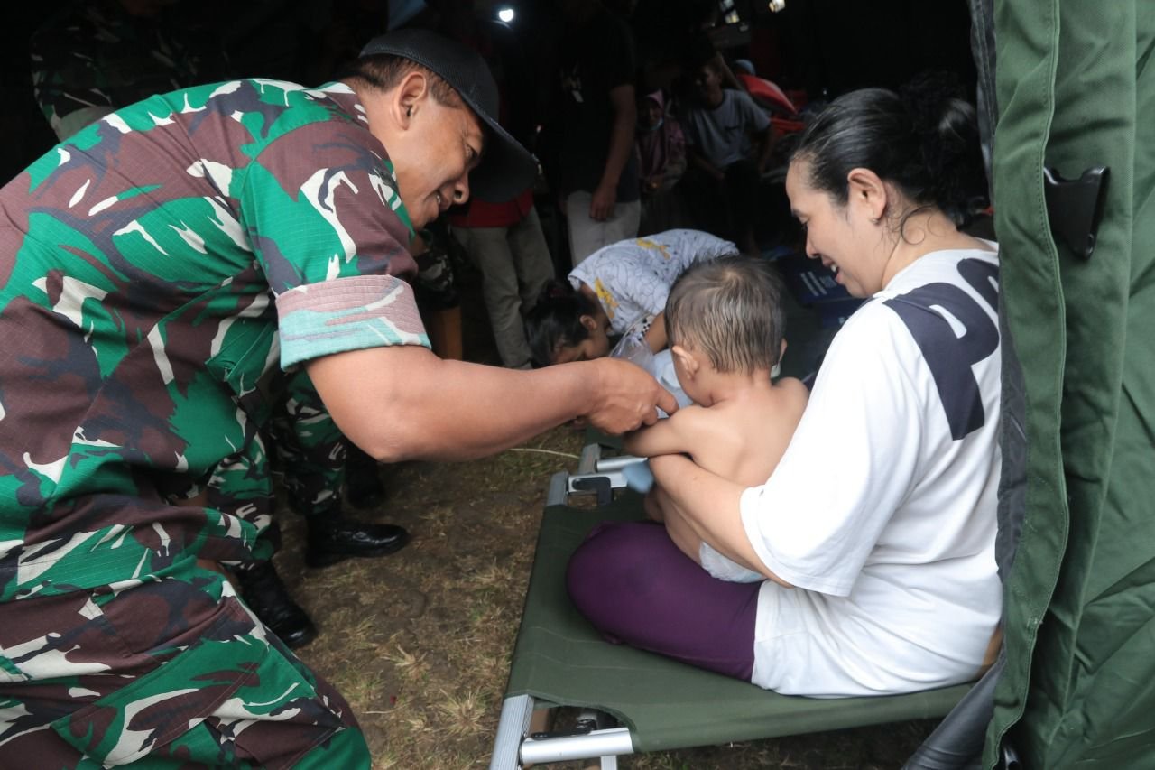 Pusat Zeni TNI AD Tunjukkan Kepedulian