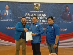 Army Mulyanto Dilantik Jadi Ketua KNPI Depok, Wali Kota Diminta Tak Alergi