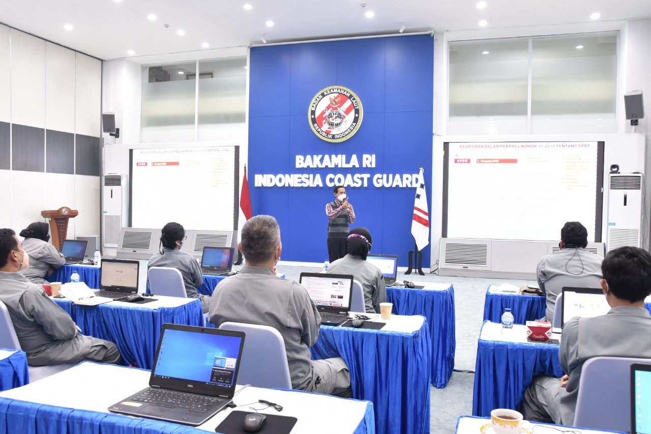 Srikandi Masuk dalam Sistem Administrasi Bakamla RI