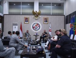Kepala Bakamla RI Terima Kunjungan Hormat Wakil Komisioner ABF