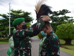 Danrem Merauke Pimpin Serah Terima Tugas Kasrem dan Raport Kenkat Korem 174