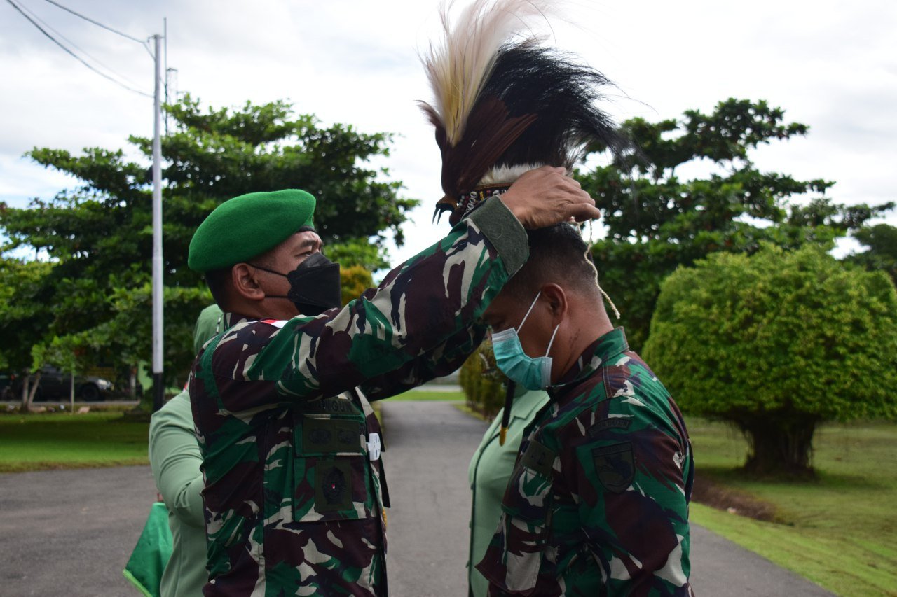 Danrem Merauke Pimpin Serah Terima Tugas Kasrem dan Raport Kenkat Korem 174