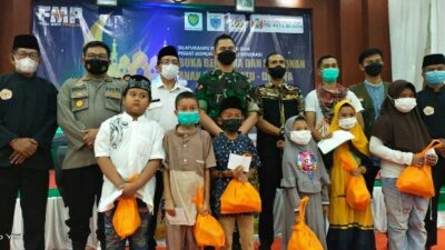 Kodim 0601 Pandeglang Gelar Bhakti Sosial Santuni Warga dan Buka Puasa Bersama