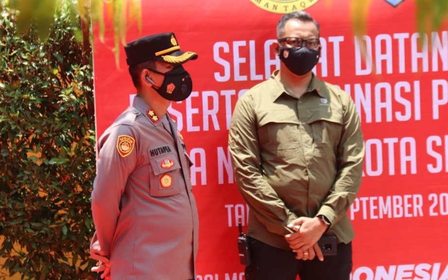 Kunjungan Kerja Presiden RI, Polres Serang Kota Kerahkan Ratusan Personel