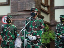 Panglima TNI dan Kapolri Tinjau PPKM di Pasar Tradisional Bali