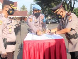 Kapolres Serang Kota Pimpin Sertijab Kapolsek Cipocok Jaya
