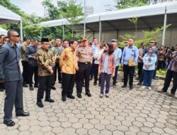Tim Pengamanan VIP Polda Banten Amankan Kunjungan Kerja Menteri ATR