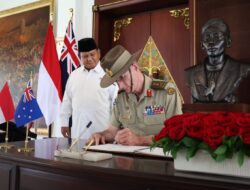 Prabowo Terima Panglima Militer Australia Bahas Program Kadet sebagai Investasi