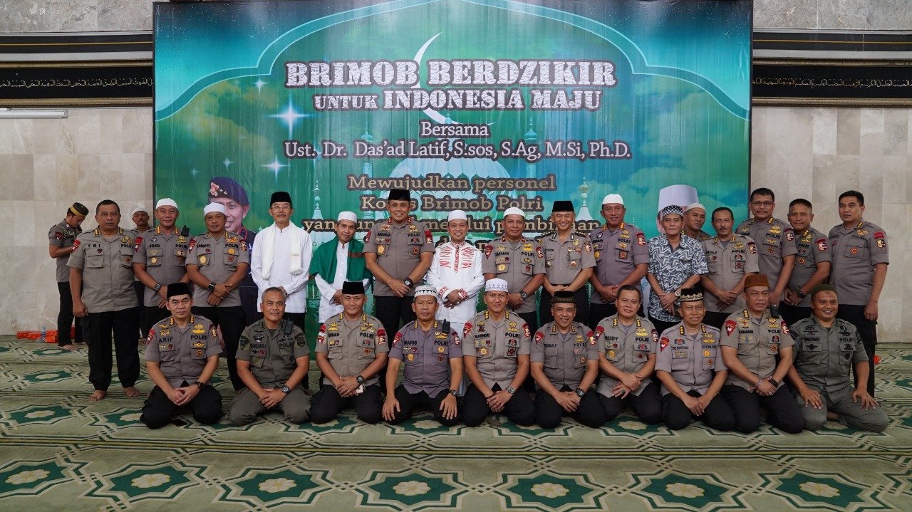 Bangun Mental dan Rohani Wujudkan Personel Brimob Polri Unggul
