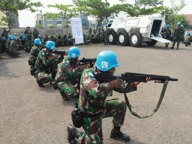 850 Prajurit TNI Konga XXIII-N Unifil Latih Teknis di Lebanon
