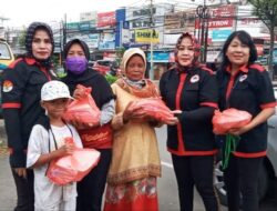 Akhir Ramadan, LSM SIGAB Bagikan Makanan di Tangerang