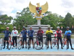 Sambut Natal 2022, Danrem 174/ATW Gowes Damai Kasih di Perbatasan RI-PNG
