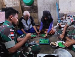 Prajurit Ajusta Buka Peluang UMKM di Kampung Lisabata Lewat Olahan Makanan