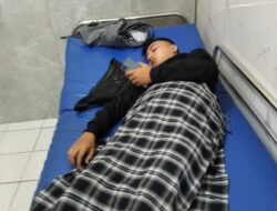 Pengendara Motor Jadi Korban Saat Kabel Internet Putus