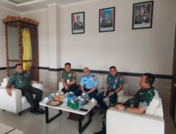 Danrem 045/Gaya Terima Kunjungan Tim Kajian Setjen Wantannas RI