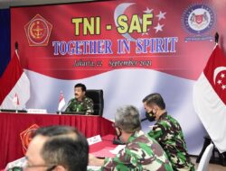 Panglima TNI Gelar Pertemuan Virtual Informal dengan Panglima Angkatan Bersenjata Singapura