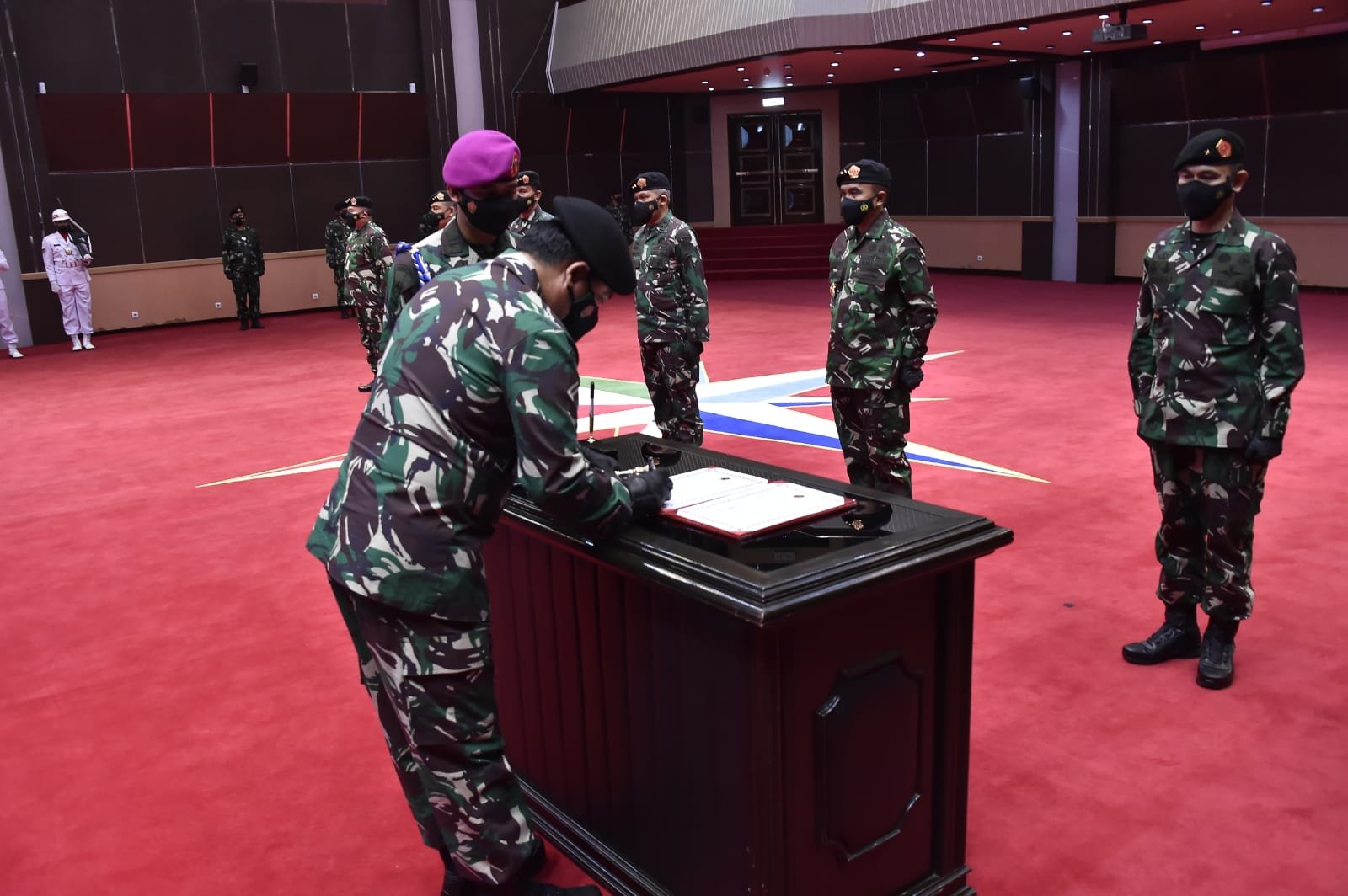 Panglima TNI Pimpin Sertijab Dankodiklat Aster Kapuskes dan Kasetum