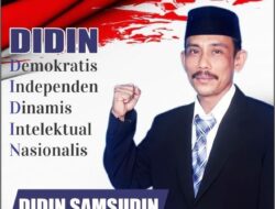 Didin Samsudin Mantan Sekdes Maju Pilkades 2021