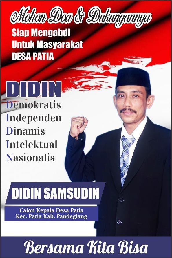 Didin Samsudin Mantan Sekdes Maju Pilkades 2021