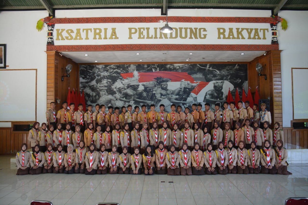 Korem 174/ATW Merauke Bina Generasi Muda Lewat Kepramukaan