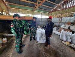 TNI Satgas Anjangsana Kepala Kampung Jagara Walesi untuk Hubungan Harmonis