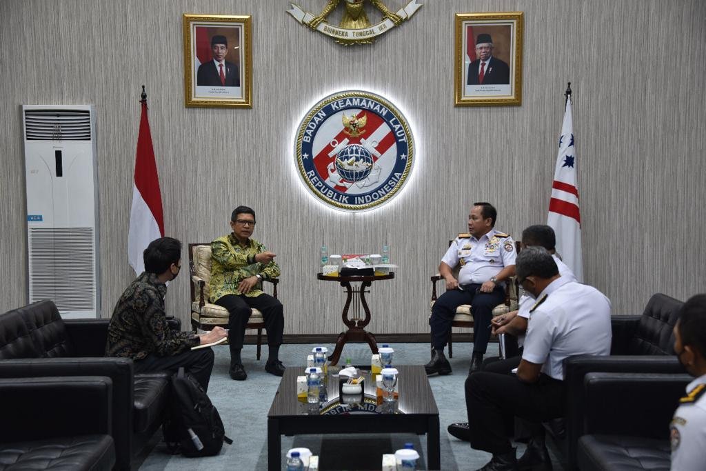 Bakamla RI Menerima Kunjungan Dubes Indonesia untuk Vietnam
