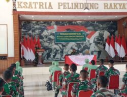 Prajurit Korem 174/ATW Ikuti Penyuluhan Hukum untuk Minimalisir Pelanggaran