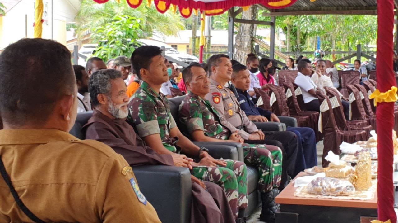 Danramil 1710-07 Mapurujaya Hadiri Doa Syukur dan Tatap Muka Bersama Warga