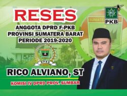 Anggota DPRD Sumbar Rico Alviano Reses di Kampung Halaman Sawahlunto