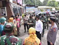 Panglima TNI Tinjau Posko PPKM Mikro di Jagakarsa dan Duren Sawit