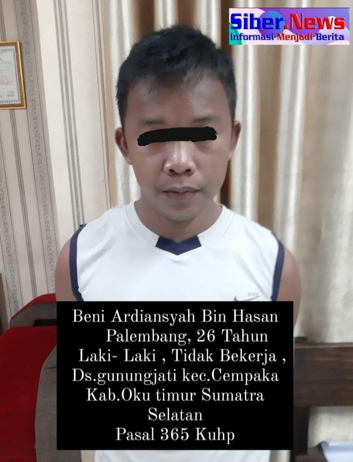 Pelaku Curas di Serang Dibekuk Tim Resmob Satreskrim Polres