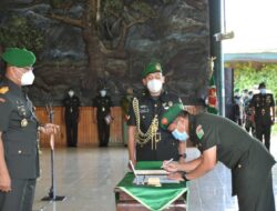 Danrem 174 Merauke Pimpin Tradisi Kasipers dan Kasilog Korem 174/ATW Jadi Prajurit Anim Ti Waninggap