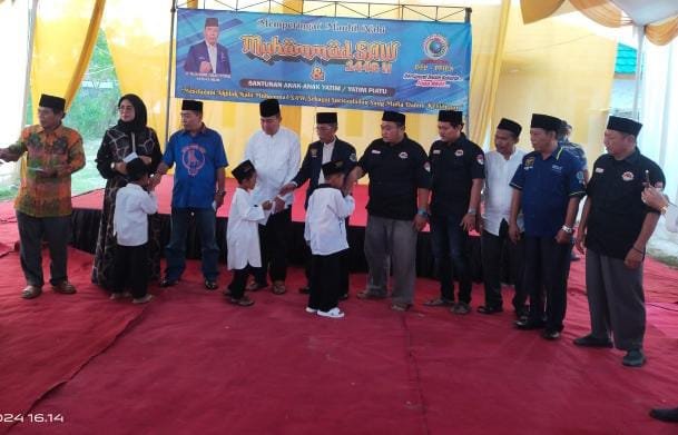 DPP PPIPN Gelar Santunan Yatim Peringati Maulid Nabi Muhammad