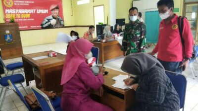 BIN Banten Targetkan 1500 Dosis Vaksinasi untuk Warga Cikeusal